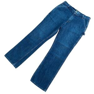 Carhartt Relaxed Fit Medium Blue Wash Denim Jeans Size 36x34”